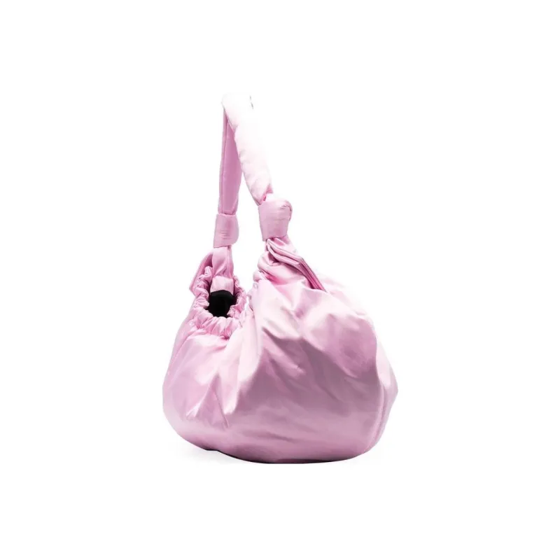 GANNI Recycled Polyester Handbag Shoulder Bag Women's Light Purple-1