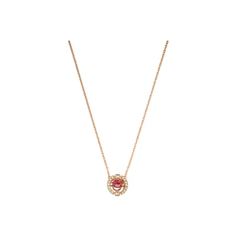 Swarovski Alloy Necklaces Women's Red-1