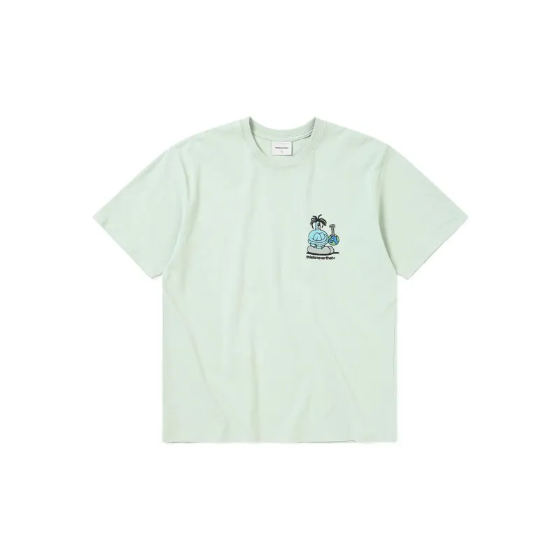 Thisisneverthat × SN Co branded Series T Shirts Unisex Mint Green-1