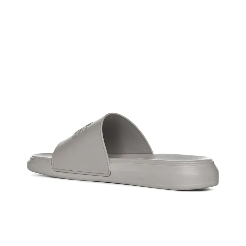 Alexander McQueen Logo Slides Grey Stone-3