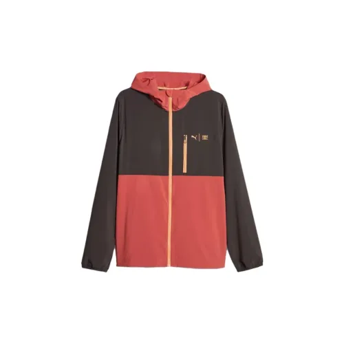 PUMA FIRST MILE Jackets Men Red