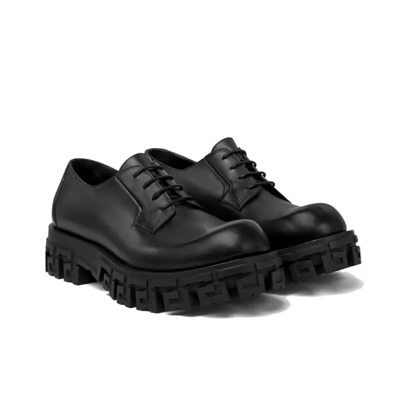 VERSACE Greca Portico Derby Shoes-2