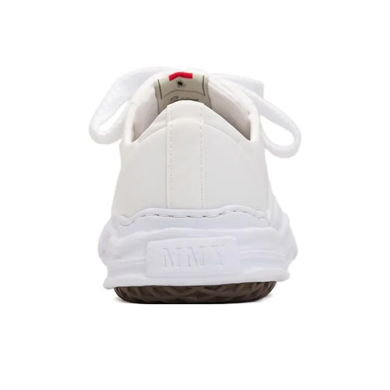 MIHARA YASUHIRO Hank Slip Resistant Low Top Skateboard Shoes Unisex White-3