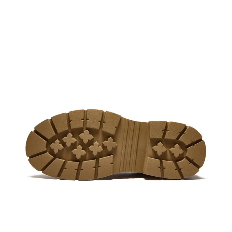 Jeep Martin Boots Men Yellow, Khaki-12