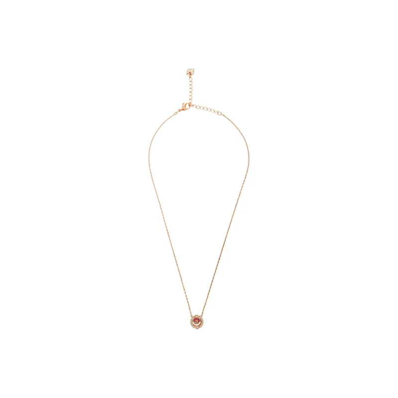 Swarovski Alloy Necklaces Women's Red-3