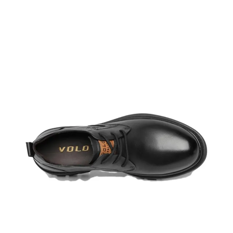 VOLO Dress Shoes Men Low Top Black/Gray-2