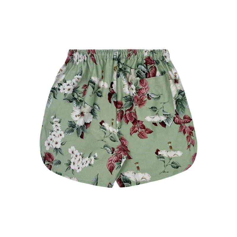 JUNGLE GURL Casual Shorts Unisex Ice Blue-1