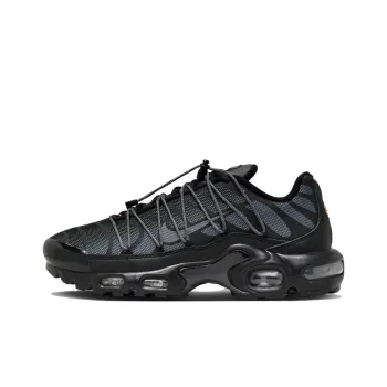 Nike Air Max Plus Utility Black Metallic Platinum Women's