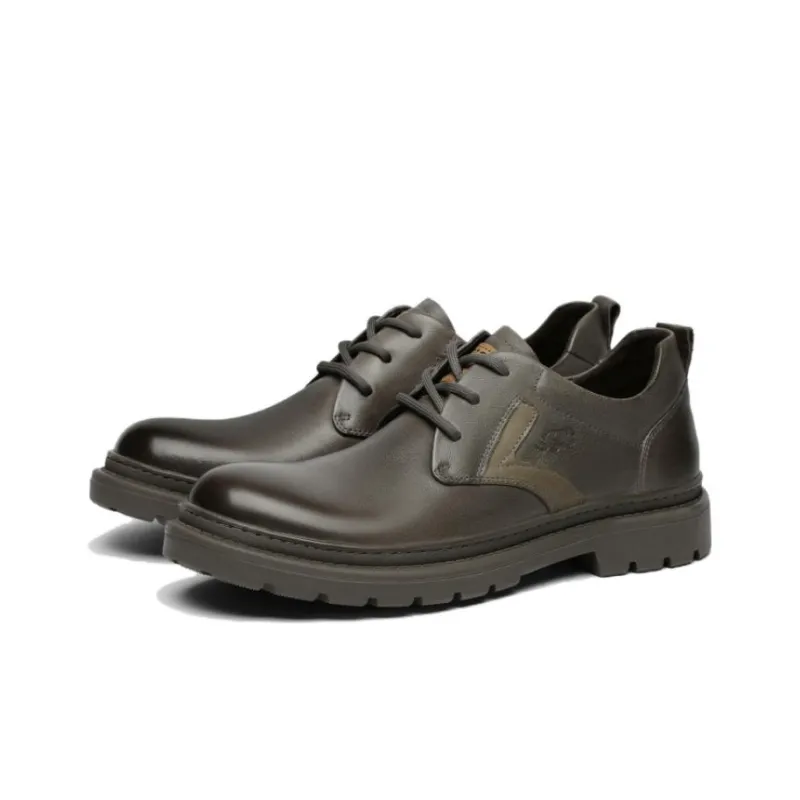 VOLO Dress Shoes Men Low Top Black/Gray-8