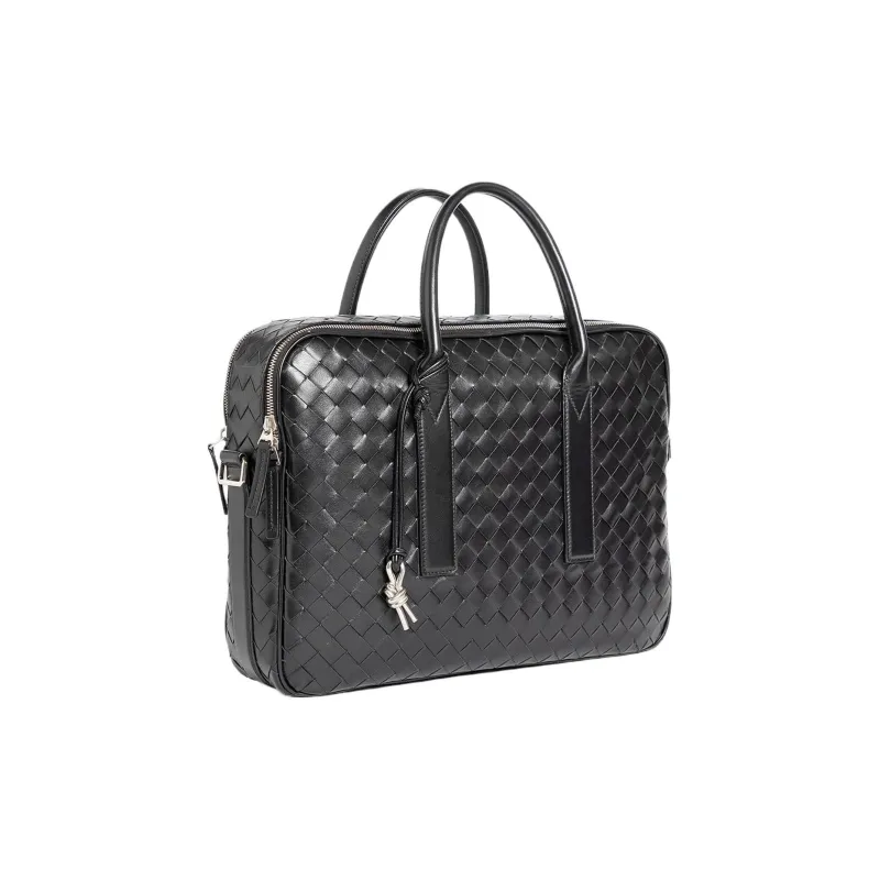 Bottega Veneta All Over Intrecciato Pattern Travel Bag-1
