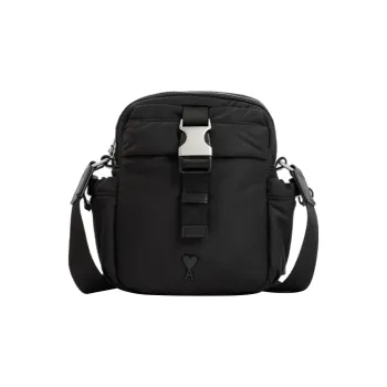 AMIPARIS Nylon Shoulder Bag Crossbody Bag Regular Men's Black