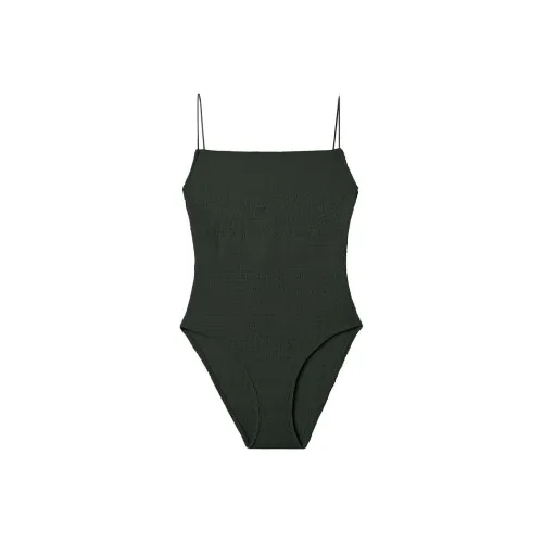 TOTEME Square-neck One-piece Swimsuit