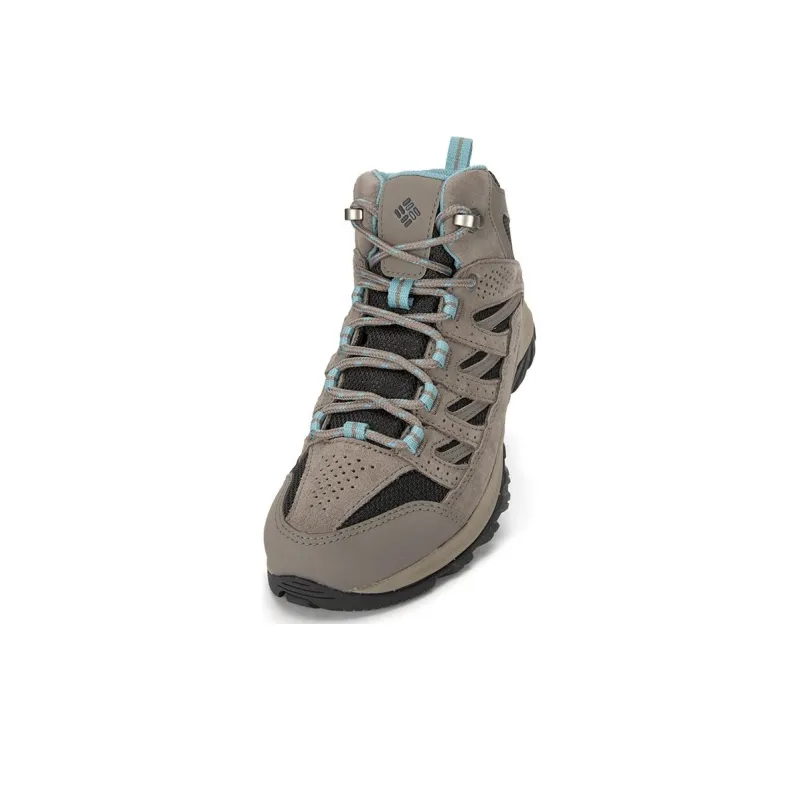 Columbia Wear resistant And Waterproof Low Top Outdoor Shoes Women's Gray-2