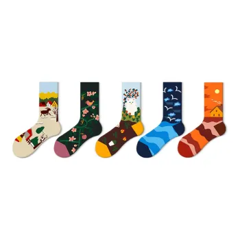 JKN Unisex Mid Calf Socks
