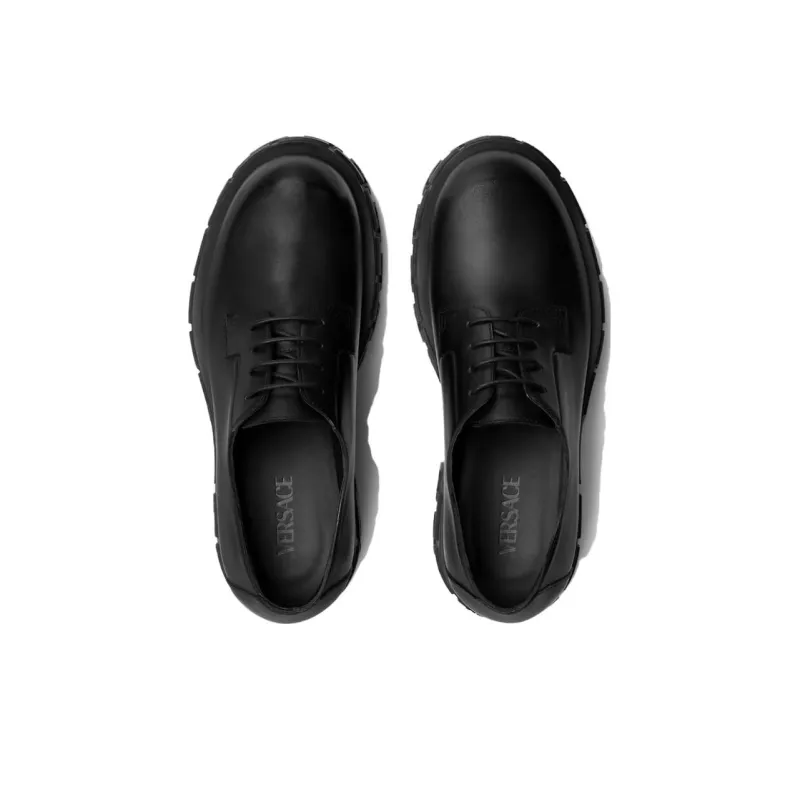 VERSACE Greca Portico Derby Shoes-3