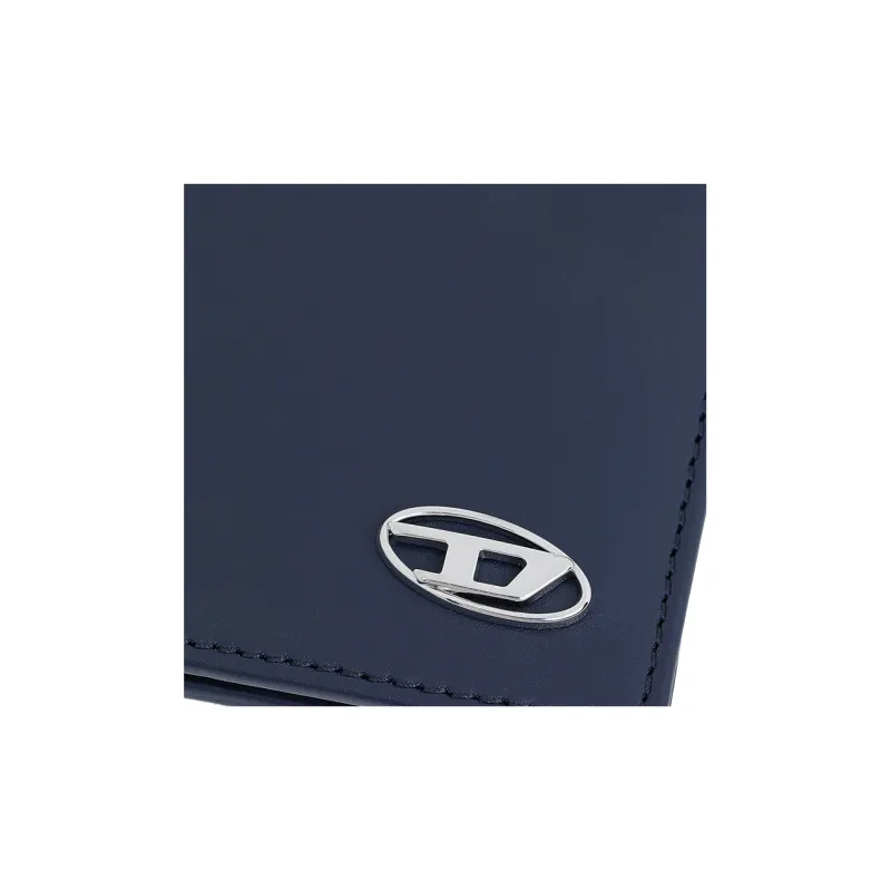 DIESEL Cow Leather Wallet Regular Men's Marine Blue-3
