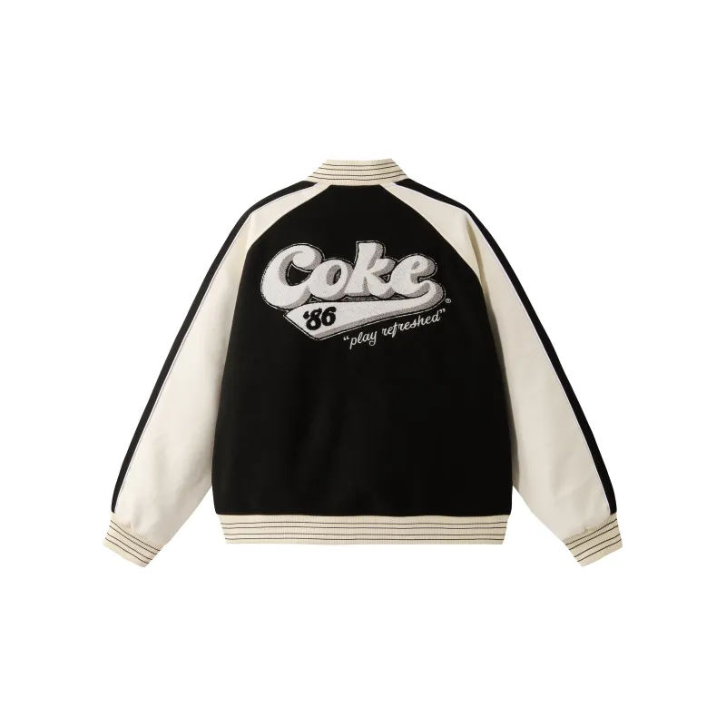Coca-Cola Baseball Jacket Unisex-1