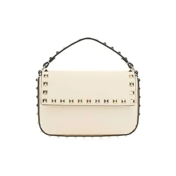 Valentino Leather Handbag Women's Ecru