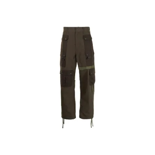 White Mountaineering Multi-pocket Cotton-blend Parachute Trousers