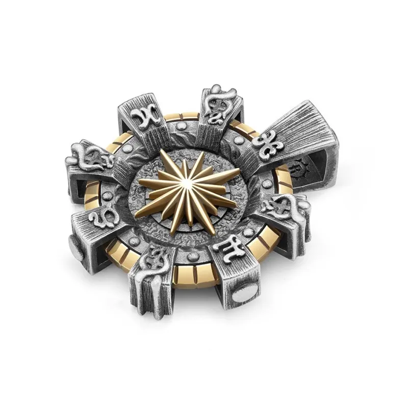ROCK&RIDE 925 Sterling Silver Charm/Pendant Unisex-2