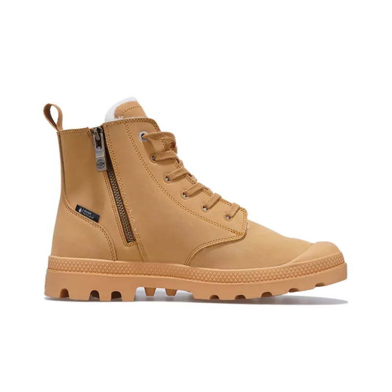 Palladium Crew Martin Boot Men's Wheat Yellow-1