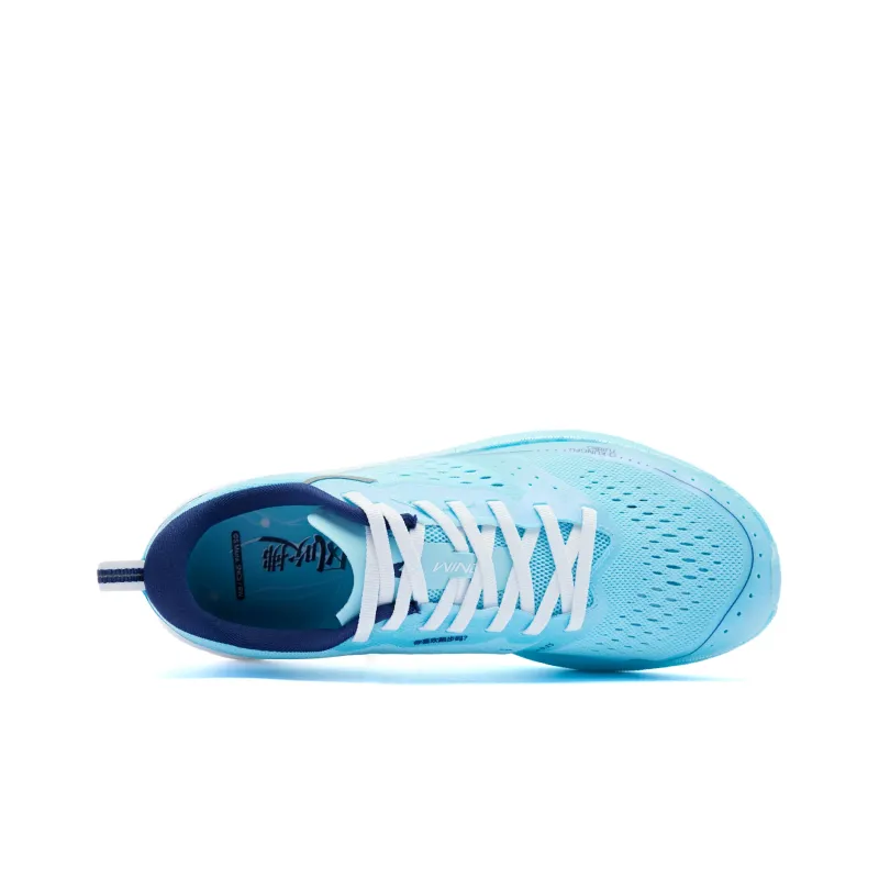 QIAODAN Strong Wind SE   Strong Wind Blowing Running Shoes Men Low Top Blue-5