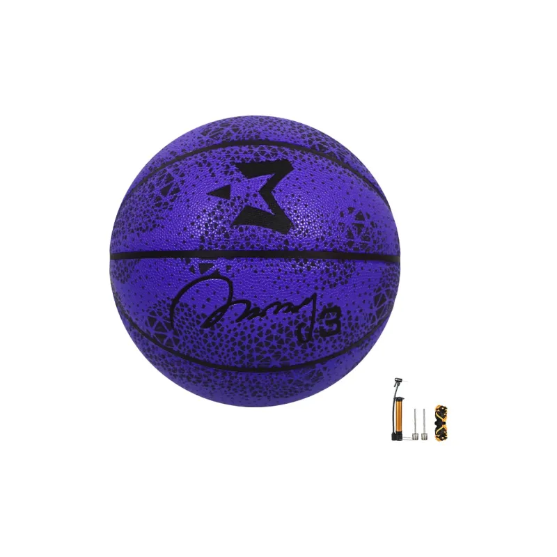 MARBURY Reflective Series PU Basketball Baby's Breath Purple Size 7 Reflective Unisex-1