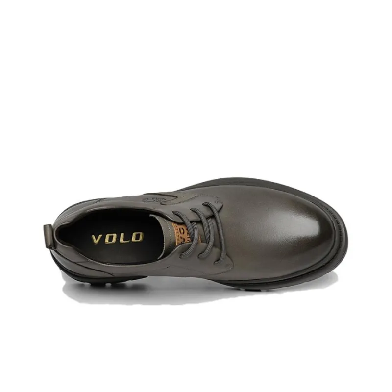 VOLO Dress Shoes Men Low Top Black/Gray-7