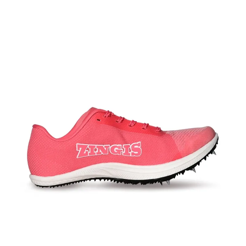 ZINGIS Anti Slip Wear Resistant Low Top Sprint Running Shoes Unisex Vermilion Bird-1