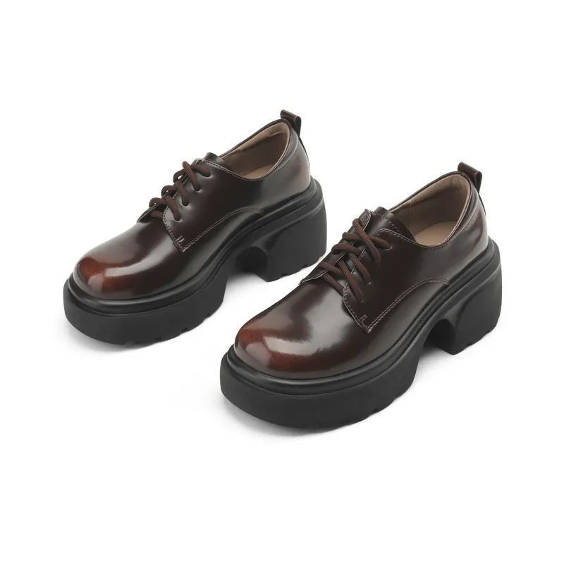 DAPHNE Loafers Women's Black/Brown-9
