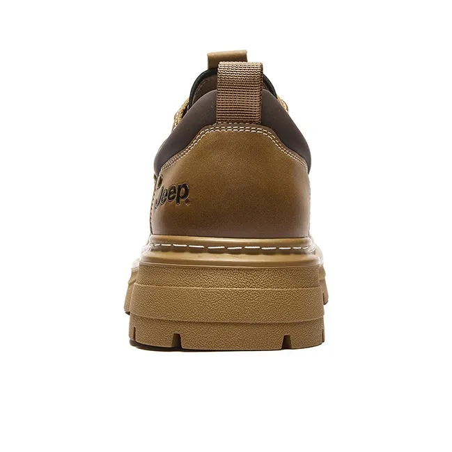 Jeep Martin Boots Men Yellow, Khaki-11