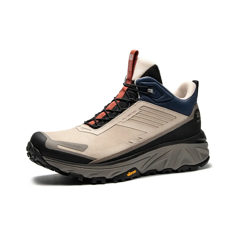 KAILAS Row Cloud FLT Anti-Slip Wear-Resistant Mid-Top Outdoor Shoes Men's Vanilla Leaf-1
