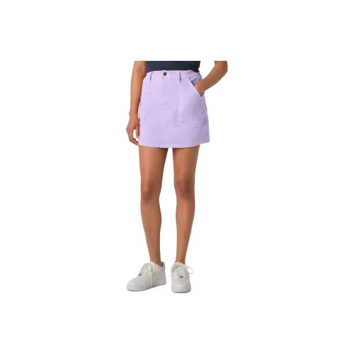 Dickies Denim Short Skirts Women's Purple Rose