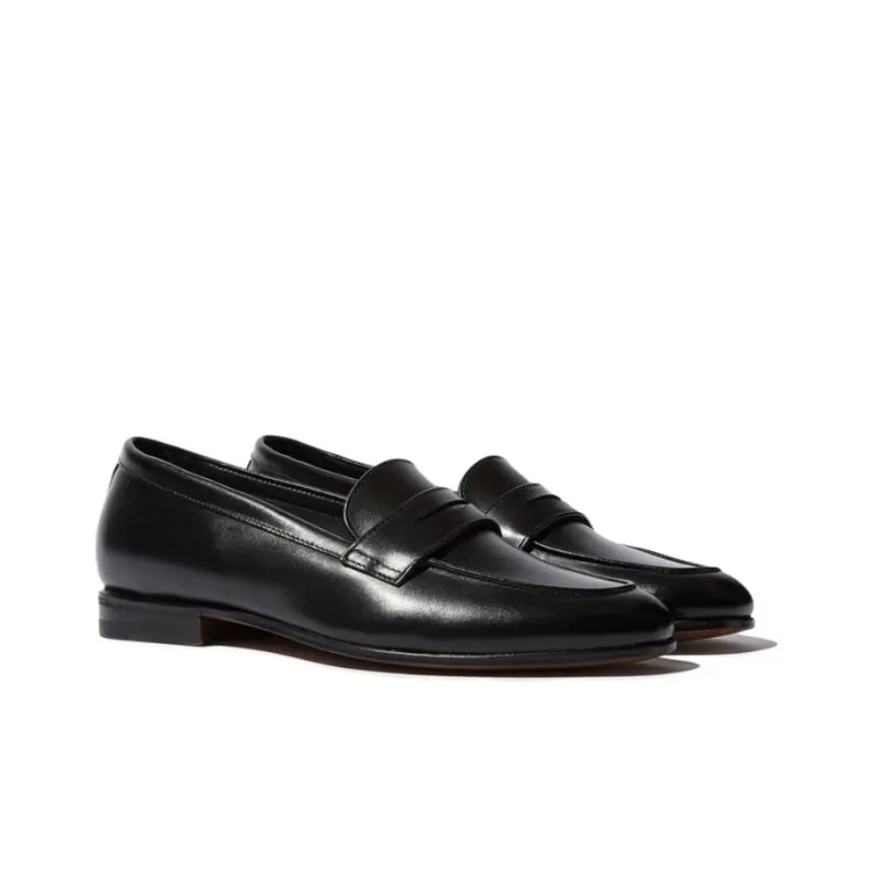 SCAROSSO Valeria Almond Toe Slip On Loafers Women's-2