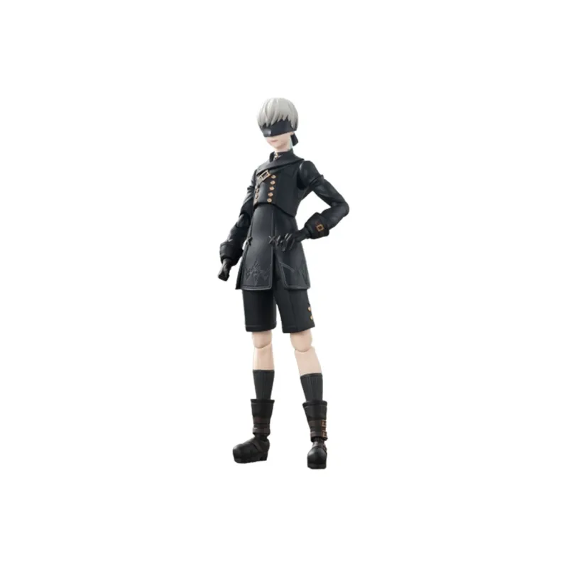 BANDAI S.H.Figuarts NieR  Automata Ver1.1a 9S Action Figures 14.5cm-0
