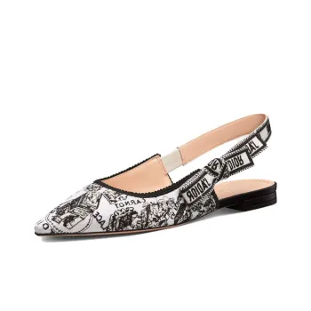 DIOR J'Adior Women's Casual Shoes Women's Black White