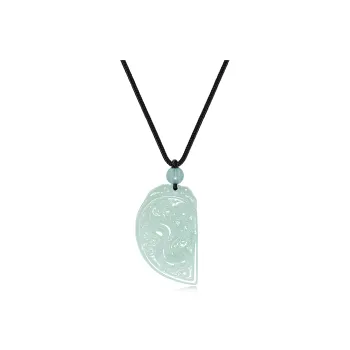 North Cain Bean Type Jadeite Pendants Unisex