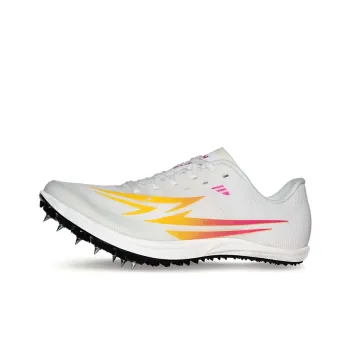 ZINGIS Slip Resistant Low Top Sprint Running Shoes Unisex White