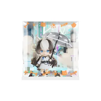 AOWOBOX Compatibility With Liang Xiao Society Cat City Triss Figure Display Case Model Accessories
