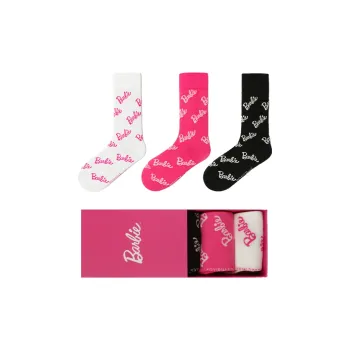MISS CURIOSITY x Barbie Mid Calf Socks Women's