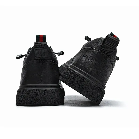 AOKANG Low Top Skateboard Shoes Men's Black-3