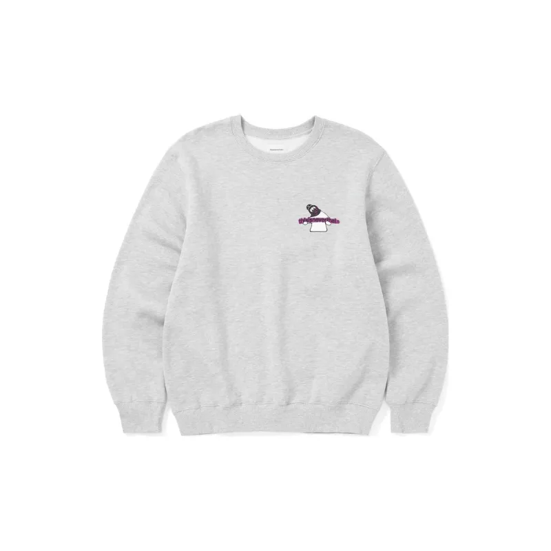 Thisisneverthat × SN Co-branded Series Sweatshirts Unisex Gray-1