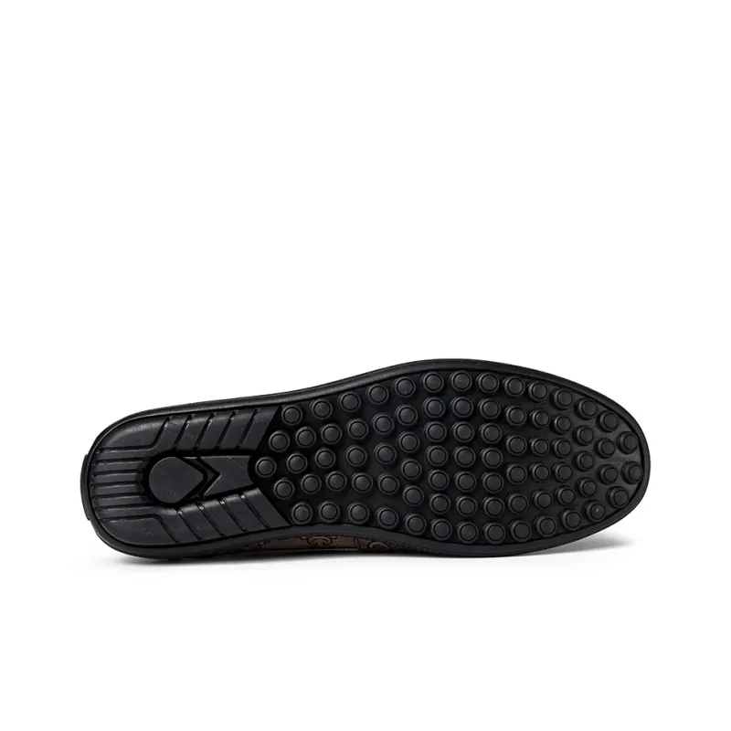 Extravagant Beanie Shoes Men's Beige-3