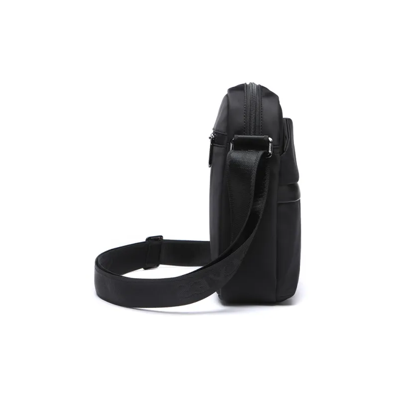SEPTWOLVES Nylon Shoulder Bag, Crossbody Bag Regular Unisex Black-3