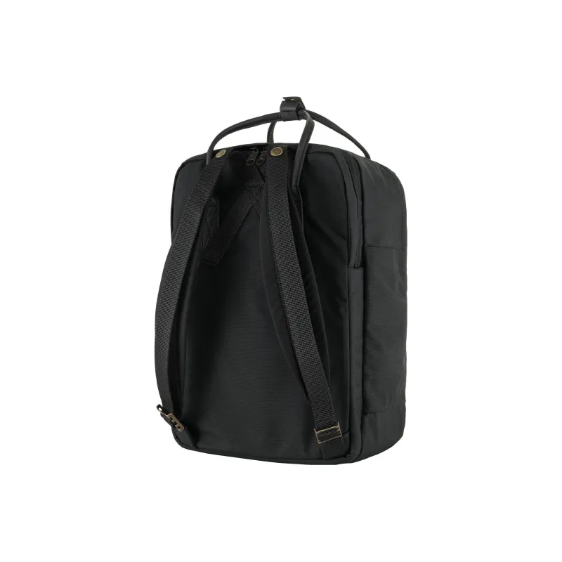 Fjallraven Kanken Organic Cotton Backpack Regular Unisex Black-2