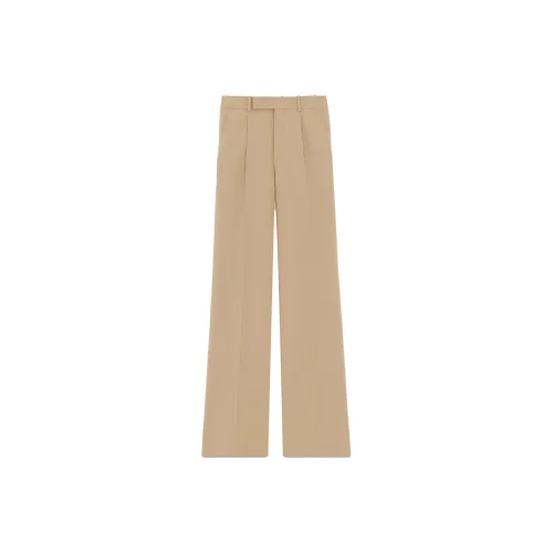 SAINT LAURENT Casual Pants Women's Beige