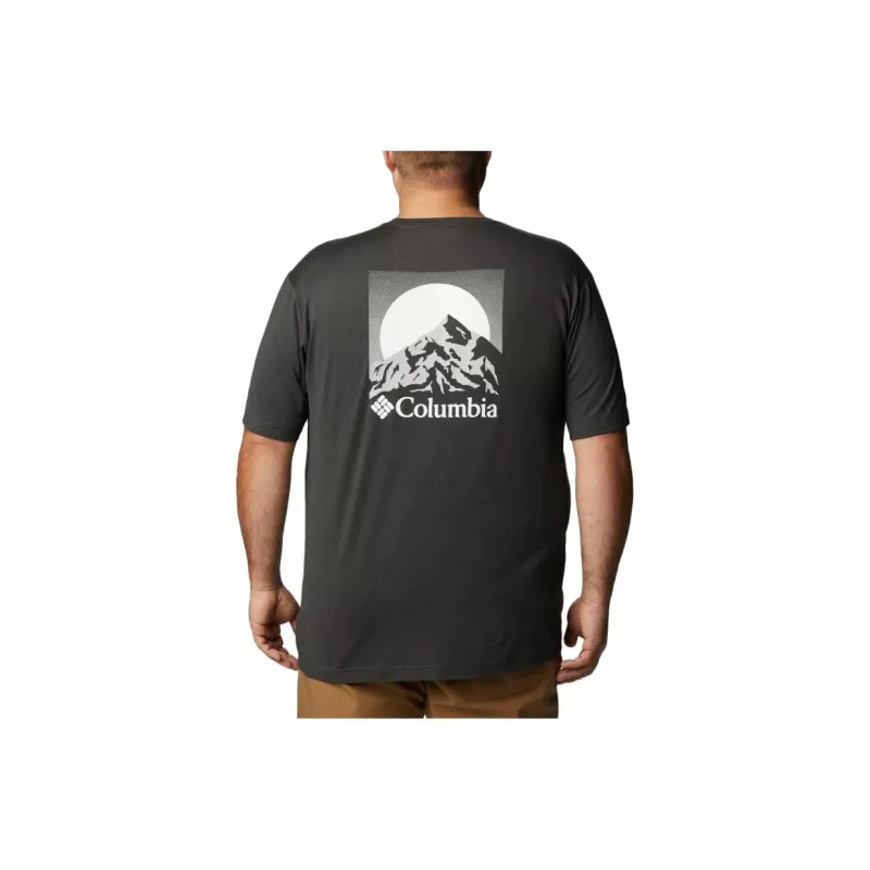 Columbia Tech Trail T-Shirt Men's Dark Gray-1