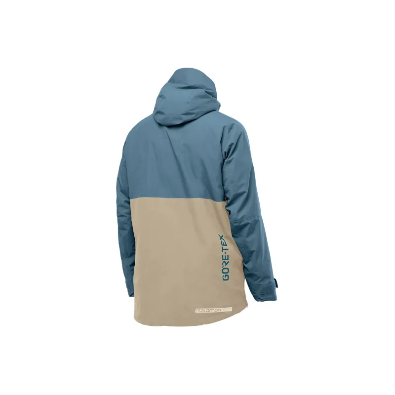 SALOMON GRAVITY GORE-TEX Windbreaker Jackets Men Light Yellow-1
