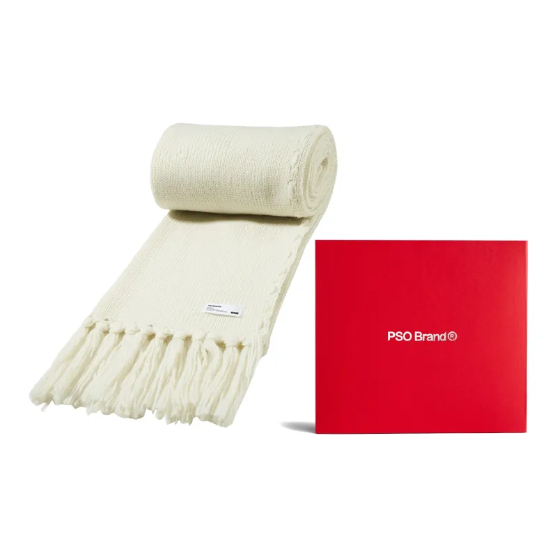 PSO Brand Knit Scarves Unisex-7