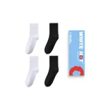 4 Pack (2 Black+2 White)